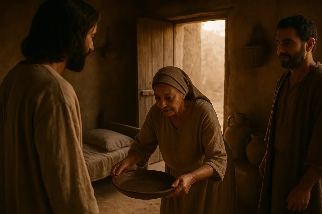 Jesús entra en la casa y devuelve la esperanza