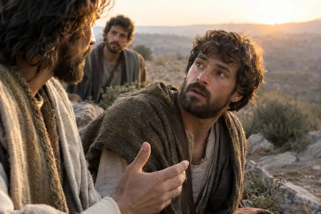 Antes de elegir, Jesús ora